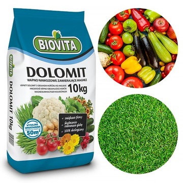 Dolomit wapno z magnezem nawóz do podłoży 10 kg