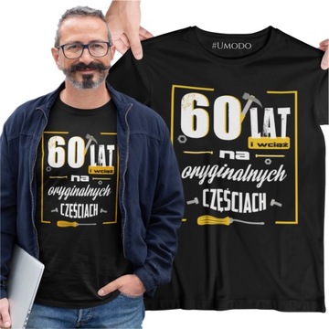 KOSZULKA z NADRUK na 60 URODZINY 50 70 80 90 LAT