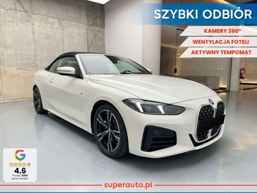 BMW Seria 4 G22-23-26 Cabrio 2.0 420i 184KM 2025 BMW Seria 4 Cabrio 420i Sport Cabrio 2.0 (184KM) 2025