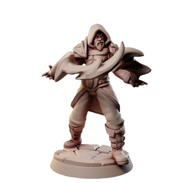 Figurka GM Zakapturzony mag RPG D&D