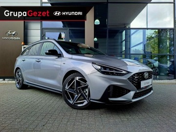 Hyundai i30 III 2025 Hyundai i30 1.5 T-GDI MHEV 48V 140KM 7DCT N-Line Shimmering Silver OD RĘKI