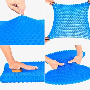 ОРТОПЕДИЧЕСКАЯ ГЕЛЕВАЯ ПОДУШКА ДЛЯ СТУЛА