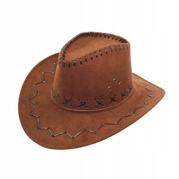 Western Cowboy Hat Szerokie rondo Letnia ochrona