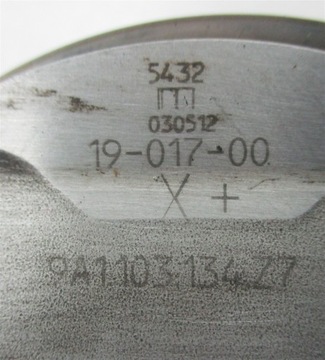 PÍST PORSCHE BOXER 981 3.4 MA123 9A1103134Z7