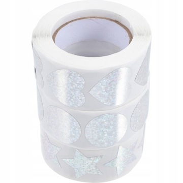 Наклейка Star Heart Наклейки для маркировки, 3 рулона