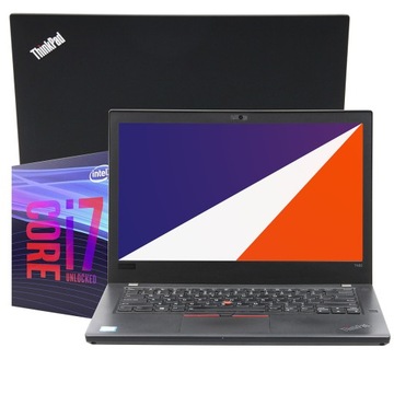 Biznesowy Lenovo T480 i7-8650U 4×4.20Ghz 16 GB 512 SSD M.2 14