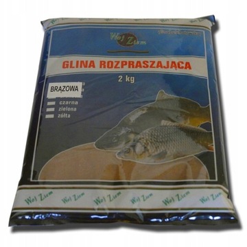 WOJ ZIEM GLINA ROZPRASZAJĄCA DO ZANĘT BRĄZOWA 2KG