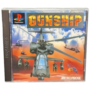 Gunship psx ps1 UNIKAT