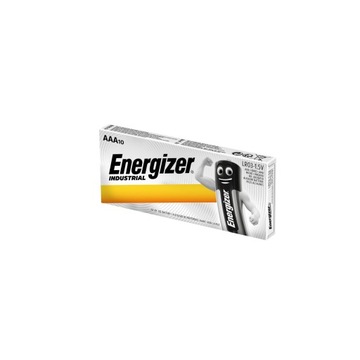 10 x bateria alk LR03 Energizer Industrial AAA AM4