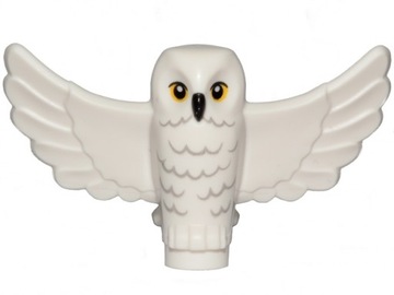 LEGO 67632pb01 SOWA HEDWIGA HARRY POTTER biała (2g)