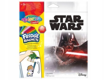 COLORINO Магниты на холодильник STAR WARS MAKING KIT YODA Магнит