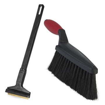 Murska 580L Латунный скребок для окон + мягкая щетка для снега Vikan