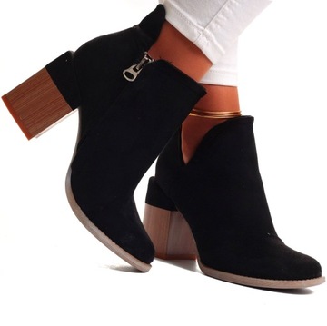 БОТИНКИ ЖЕНСКИЕ, ЭЛЕГАНТНЫЕ ТУФЛИ С ВЫРЕЗОМ