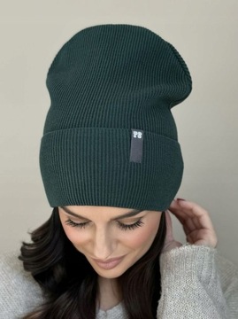 CZAPKA DAMSKA ZIMOWA CIEPŁA SPORTOWA BEANIE MODNA WYGODNA KOLORY 2746