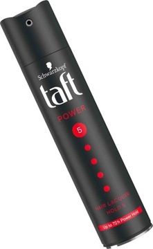 TAFT LAKIER 250 ml CZARNY POWER 
