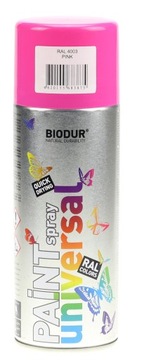 BIODUR 400 ML RAL 4003 RÓŻOWY