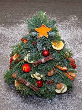 STARS ANISE Ароматный сушеный анис Декоративный Рождественский подарок