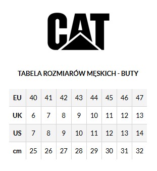 Buty Sneakersy Męskie Caterpillar Cat Hex Stat