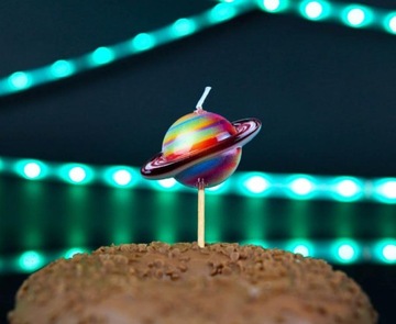 Свечи на день рождения Pikery PLANET COSMOS 5 шт.