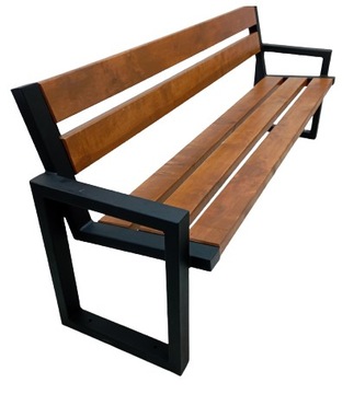 ŁAWKA PARKOWA OGRODOWA MIEJSKA RZYM S 182CM