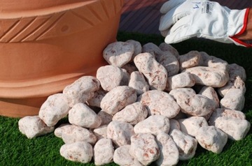 Итальянские декоративные камни Rosso Verona 3-6 см тонна