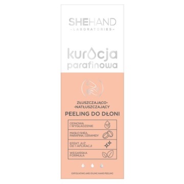 SHE HAND Kuracja Parafinowa peeling do rąk 75 g