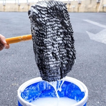 MOP TELESKOPOWY DO MYJNI SAMOCHODOWYCH SZCZOTKA Z MIKROFIBRY 102CM