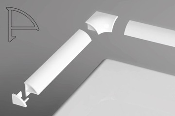 НАКЛАДКА RAVAK 200 СМ ТИП 6 БЕЛАЯ