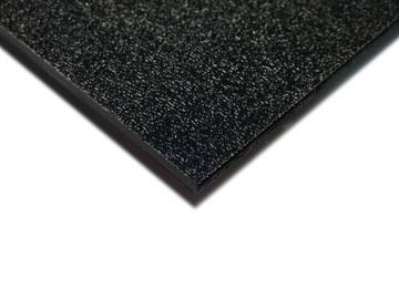 Плита АБС, черная, 100х100см, черная, мелкая, 2мм