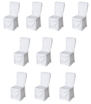 POKROWIEC NA KRZESŁO UNIWERSALNY - PAKIET - 10 SZT