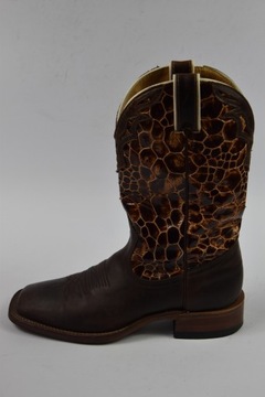 Кожаные ковбойские сапоги Boulet, размер 8,5.