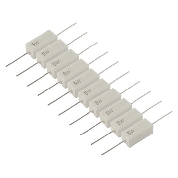 Rezystor ceramiczny 100R 5W - [10szt]