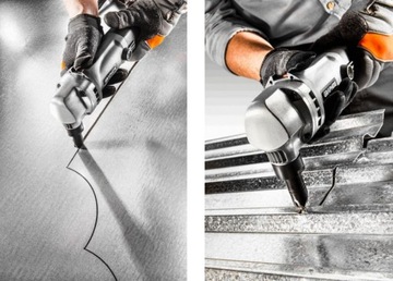 Ножницы по металлу прямые, трапециевидные, гофрированные, 500 Вт.