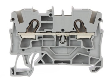 2-проводная клемма на рейку 2,5 мм2 серая 2002-1201 TOPJOBS