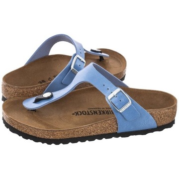 Buty Japonki Birkenstock Gizeh 1021480 Niebieskie