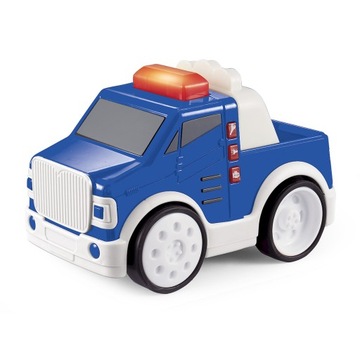 AUTO SAMOCHÓD POLICJA RADIOWÓZ NAPĘD 2+ SMILY