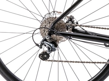 2328E77 - Велосипед ROMET Hurricane 4 56 л черный и темно-синий