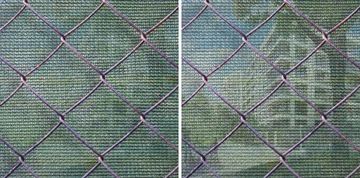 SIATKA CIENIUJĄCA 62% MATA OSŁONOWA MASKUJĄCA NA PŁOT OGRODZENIE 1x50m UV