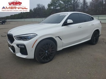 BMW X6 G06 2021 BMW X6 M50I 2021 4.4l 4.4 Benzyna 523KM