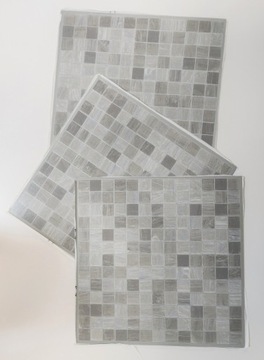 САМОКЛЕЯЩАЯСЯ НАПОЛЬНАЯ ПЛИТКА Бежевая Мозаика Бежевая