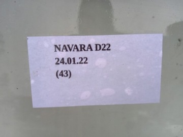 DVEŘE LEVÝ ZADNÍ NISSAN NAVARA D22 II 1997-2005