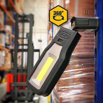 Перезаряжаемый светодиодный фонарик EverActive WL-600R для мастерских