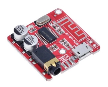 Moduł mini odbiornik Audio stereo Bluetooth 5.0 z gniazdem Jack 3,5mm MP3