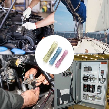 MUFA KABLOWA TULEJKA TERMOKURCZLIWA 1,5mm² ZACISKOWA 10 SZTUK
