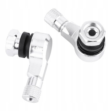 ZAWÓR WENTYL MOTOCYKL SKRĘCANY SREBRNY 11.3MM