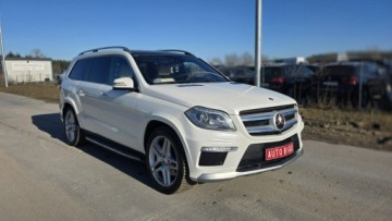 Mercedes Klasa GL X166 Off-roader GL 500 435KM 2014 Mercedes GL 500 salon polska faktura vat, zdjęcie 2