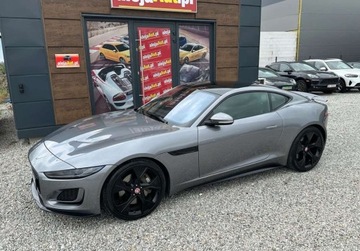 Jaguar F-Type Coupe Facelifting MY21 2.0 i4 Turbo 300KM 2021 Jaguar F-Type F-Type 2.0 Turbo Benz 300 km R-Dynamic Salon PL 18.000 km Wa, zdjęcie 9