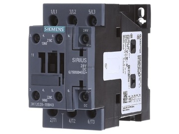 STYCZNIK 25A 3P 24VDC 1NO1NC 3RT2026-1BB40 SIEMENS