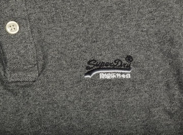 SUPERDRY* KOSZULKA POLO LOGOWANA _____r.XL