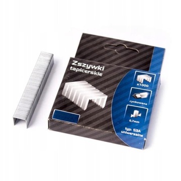 Zszywki tapicerskie XL-Tools ZS6 6 mm 1000 sztuk